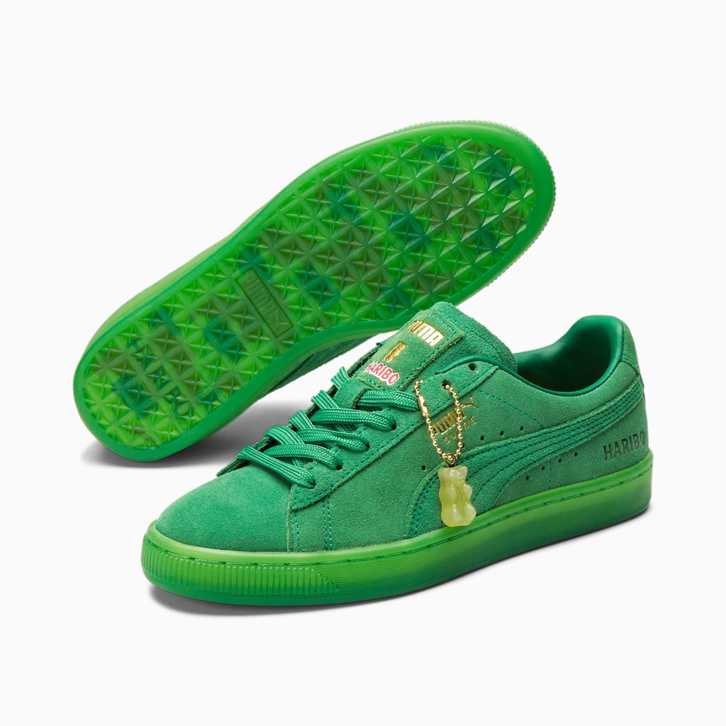 Amazon Green / Amazon Green Puma PUMA x HARIBO Suede JR Boys' Sneakers | 3748GDHPR