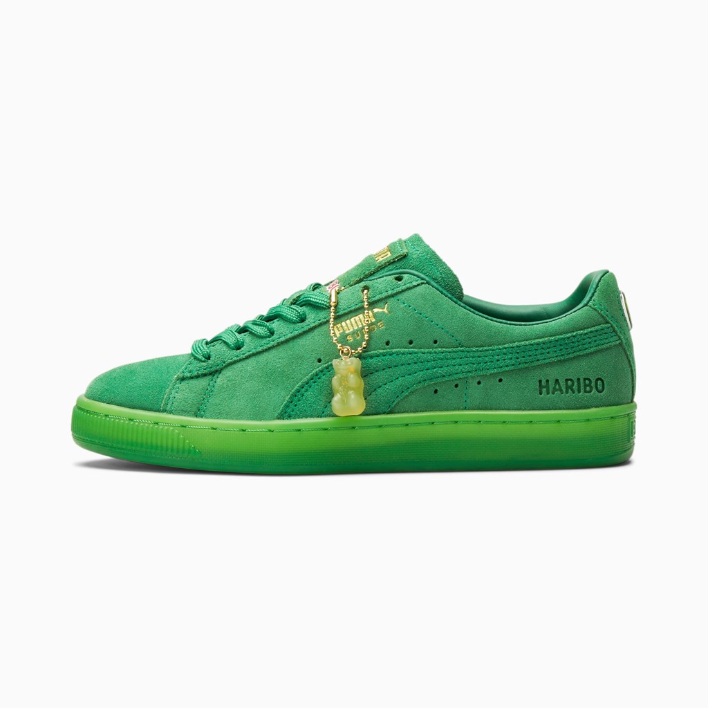 Amazon Green / Amazon Green Puma PUMA x HARIBO Suede JR Boys\' Sneakers | 3748GDHPR