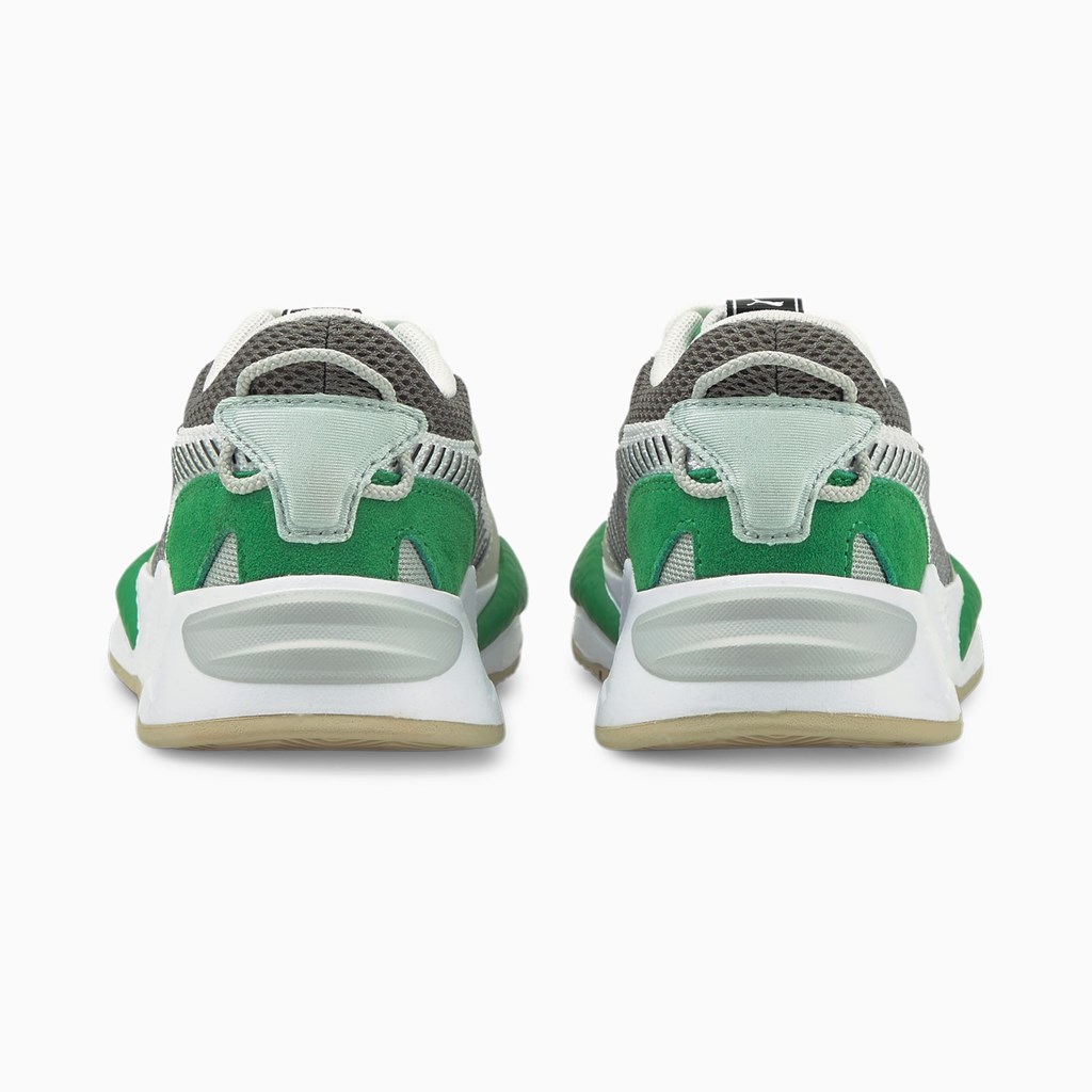 Amazon Green / White Puma RS-Z College Little Boys' Sneakers | 0275WQDVY