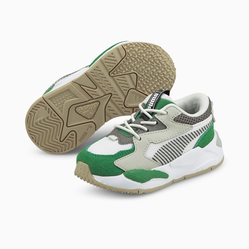 Amazon Green / White Puma RS-Z College Toddler Girls' Sneakers | 4751XSWYR