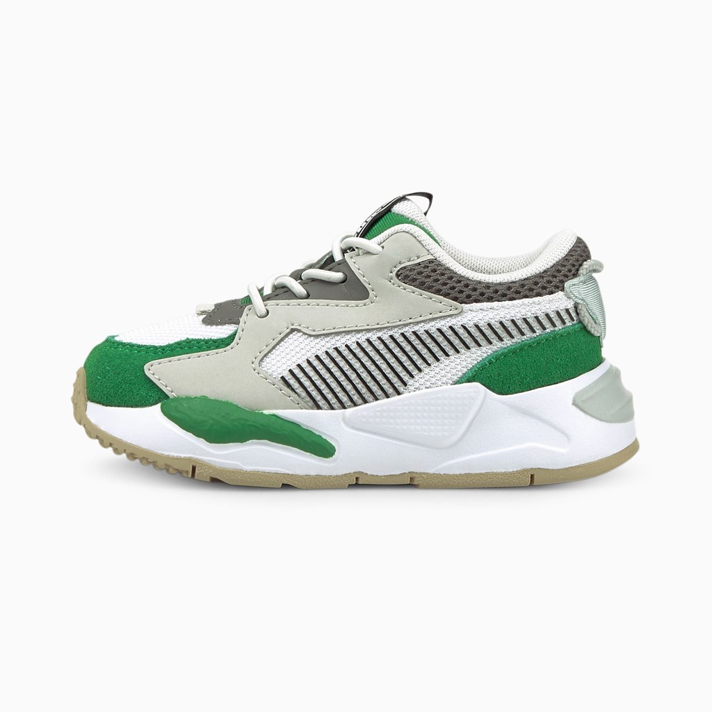 Amazon Green / White Puma RS-Z College Toddler Girls\' Sneakers | 4751XSWYR