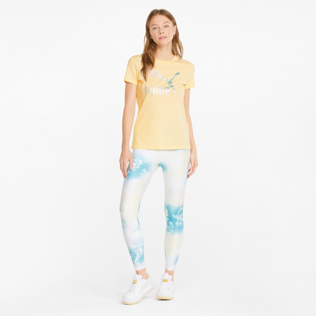 Anise Flower Puma Crystal Galaxy Graphic Women's Tee | 0321GPNEV