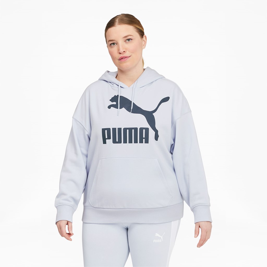 Arctic Ice Puma Classics Logo PL Women\'s Hoodie | 5918ZVXRY