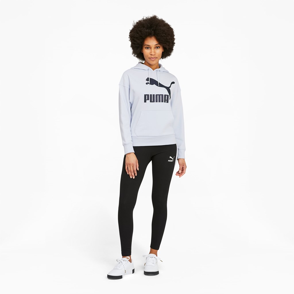 Arctic Ice Puma Classics Logo Women's Hoodie | 6318BPWAZ