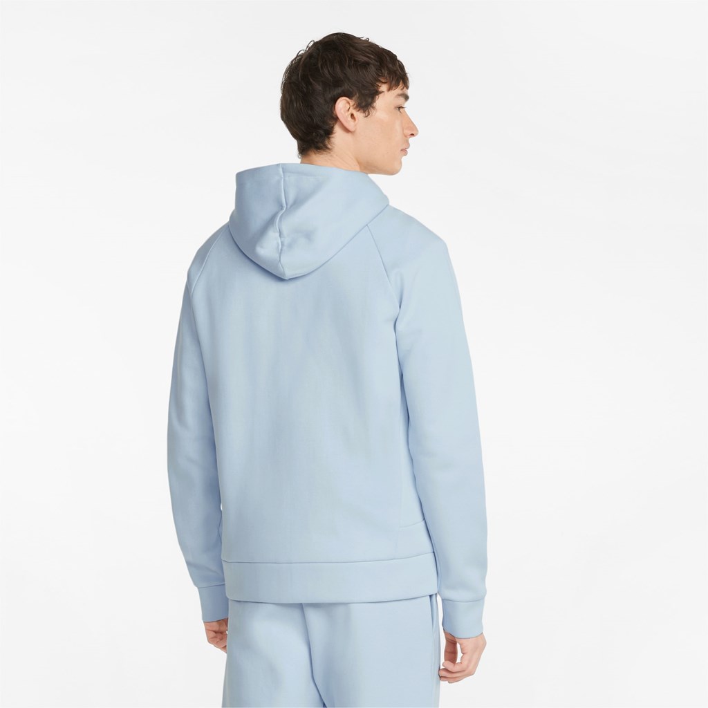 Arctic Ice Puma Classics Tech Full-Zip Men's Hoodie | 1847JFEAR