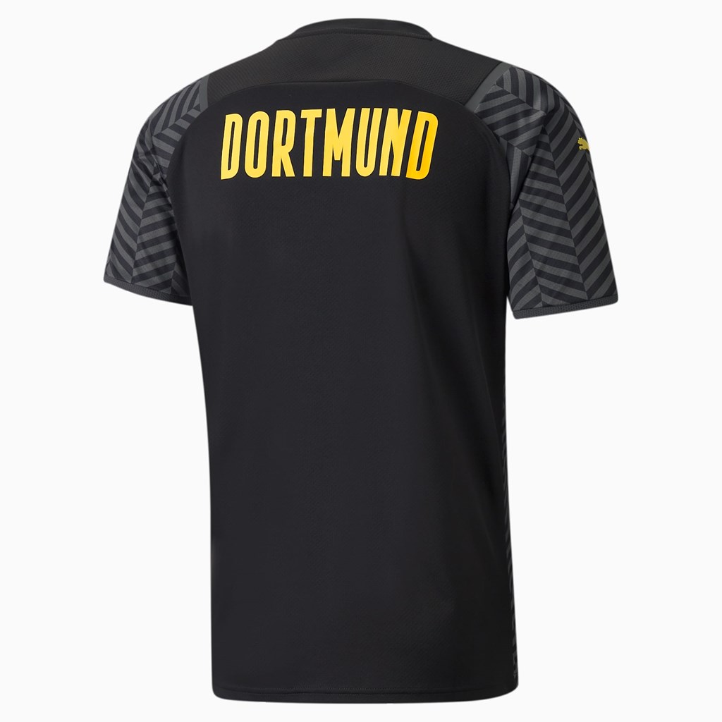 Asphalt / Black Puma BVB Away Replica Men's Jersey | 3125AQVHF