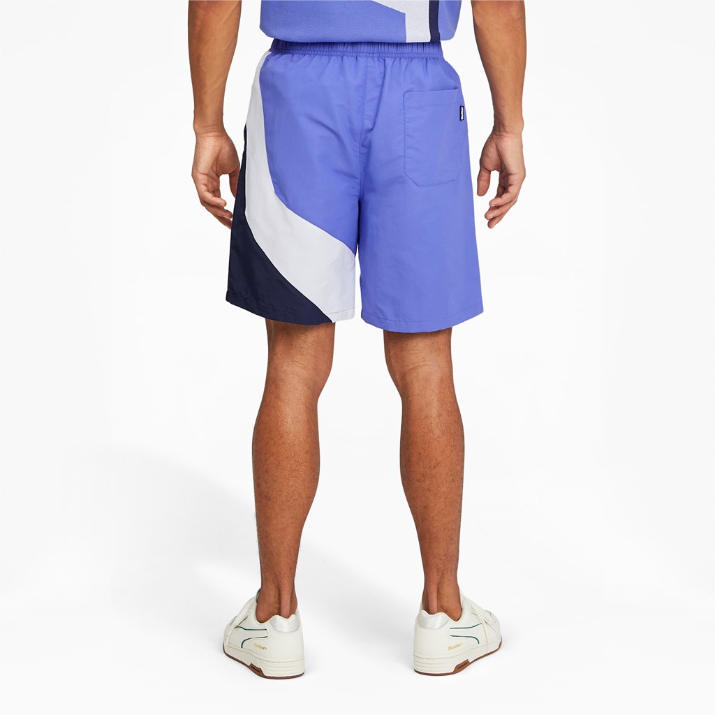 Baja Blue / .AOP Puma PUMA x BUTTER GOODS Men's Shorts | 2653HWRIT