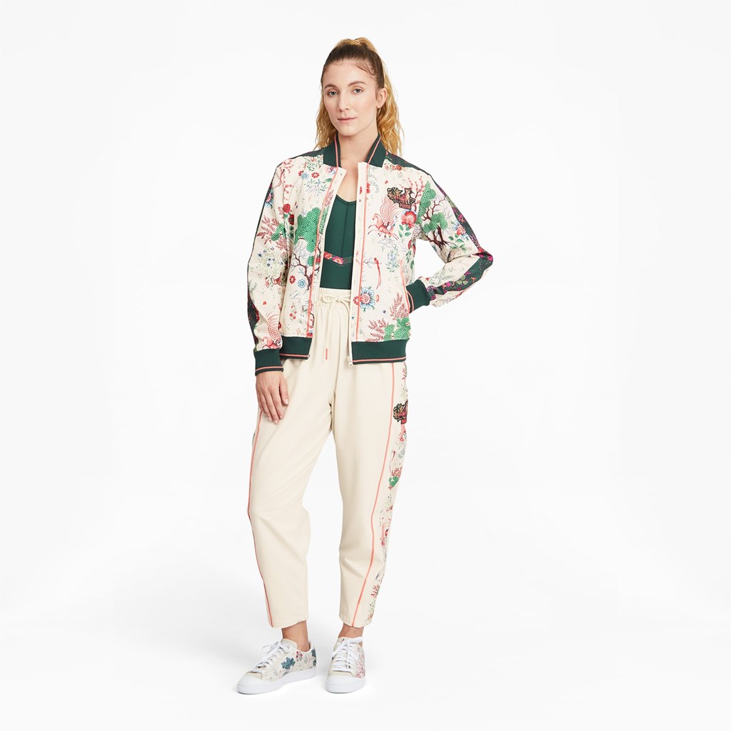 Birch Puma PUMA x LIBERTY Printed Track Women's Pants | 3528FYNOZ