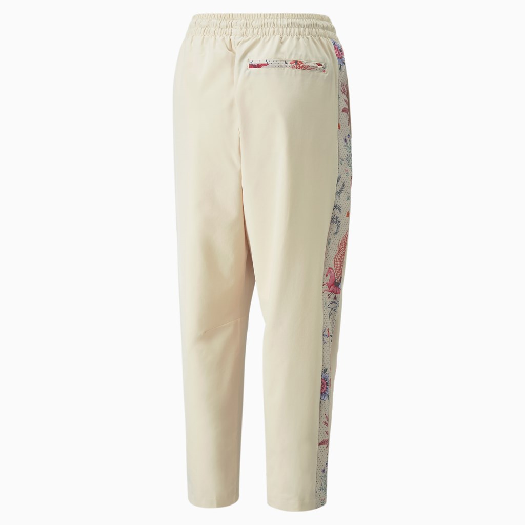 Birch Puma PUMA x LIBERTY Printed Track Women's Pants | 3528FYNOZ