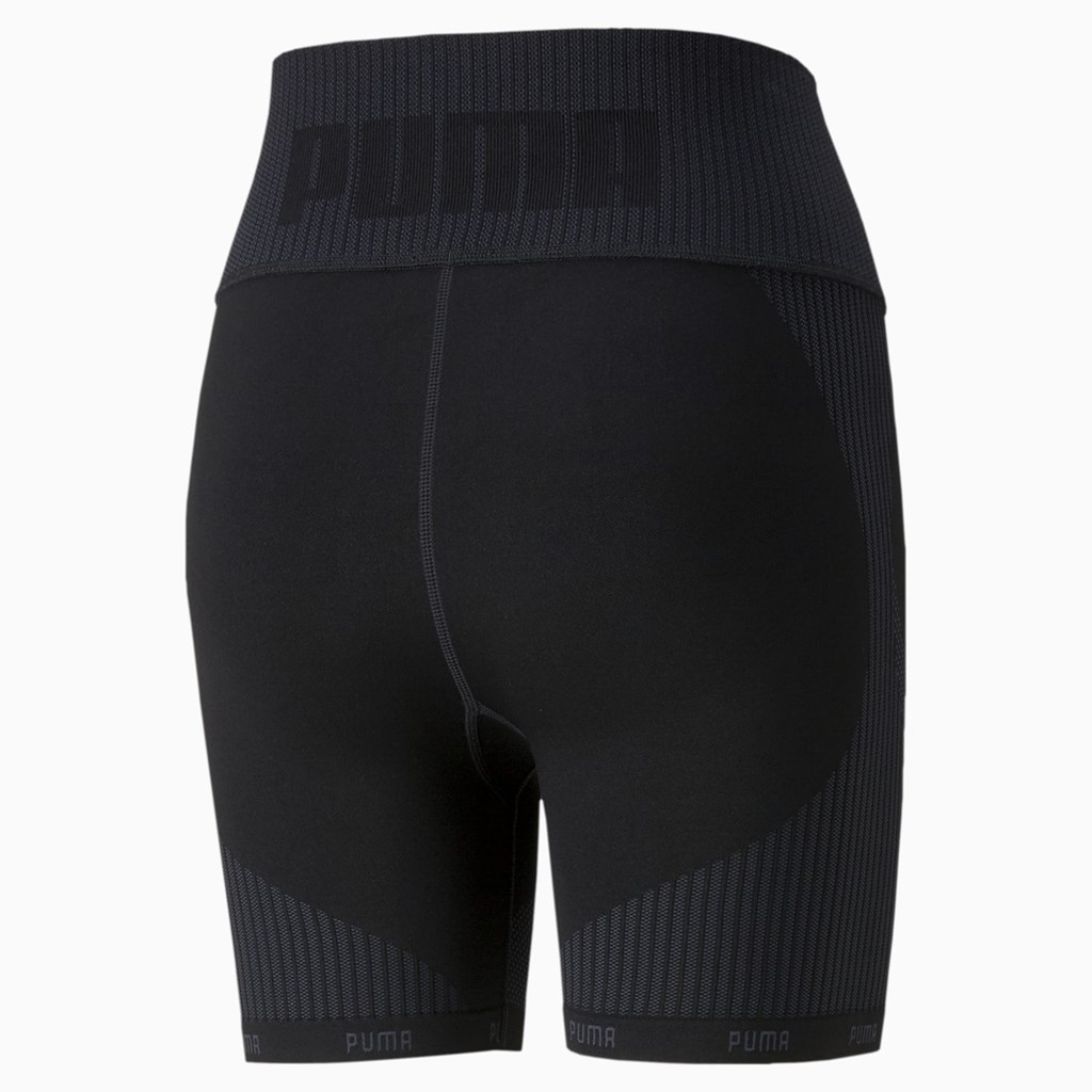 Black / Asphalt Puma FORMKNIT 5" Training Women's Shorts | 5601IKRFB