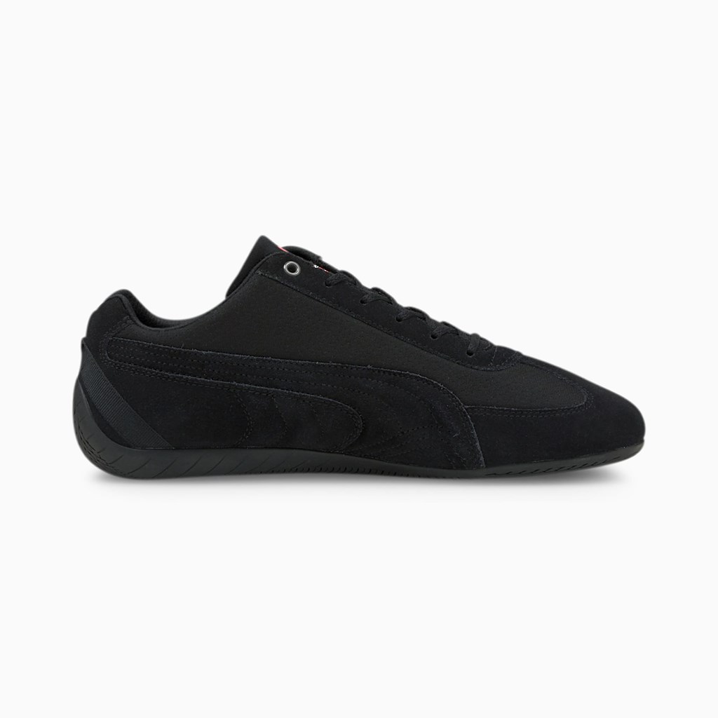 Black / Black / Paradise Pink Puma Porsche Legacy Speedcat Men's Motorsport Shoes | 7381YOLGV