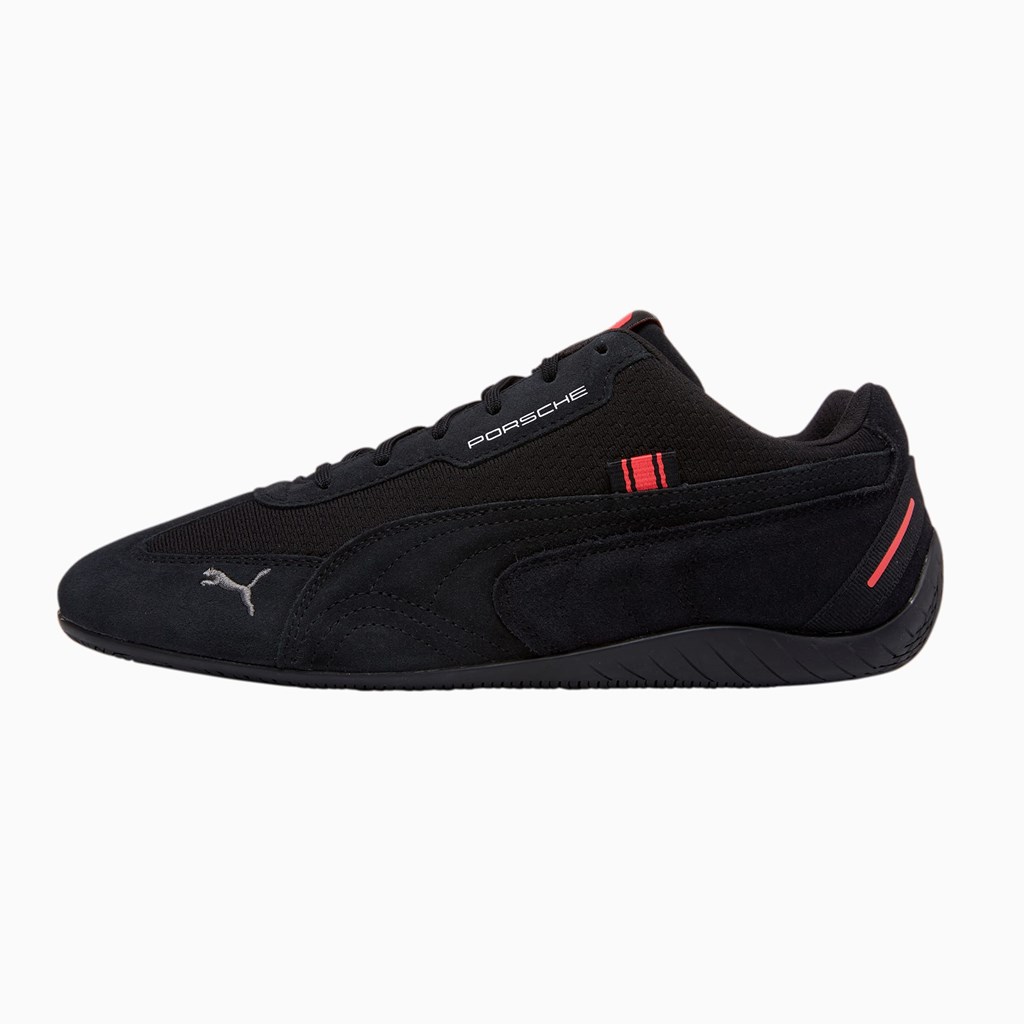 Black / Black / Paradise Pink Puma Porsche Legacy Speedcat Men\'s Motorsport Shoes | 7381YOLGV