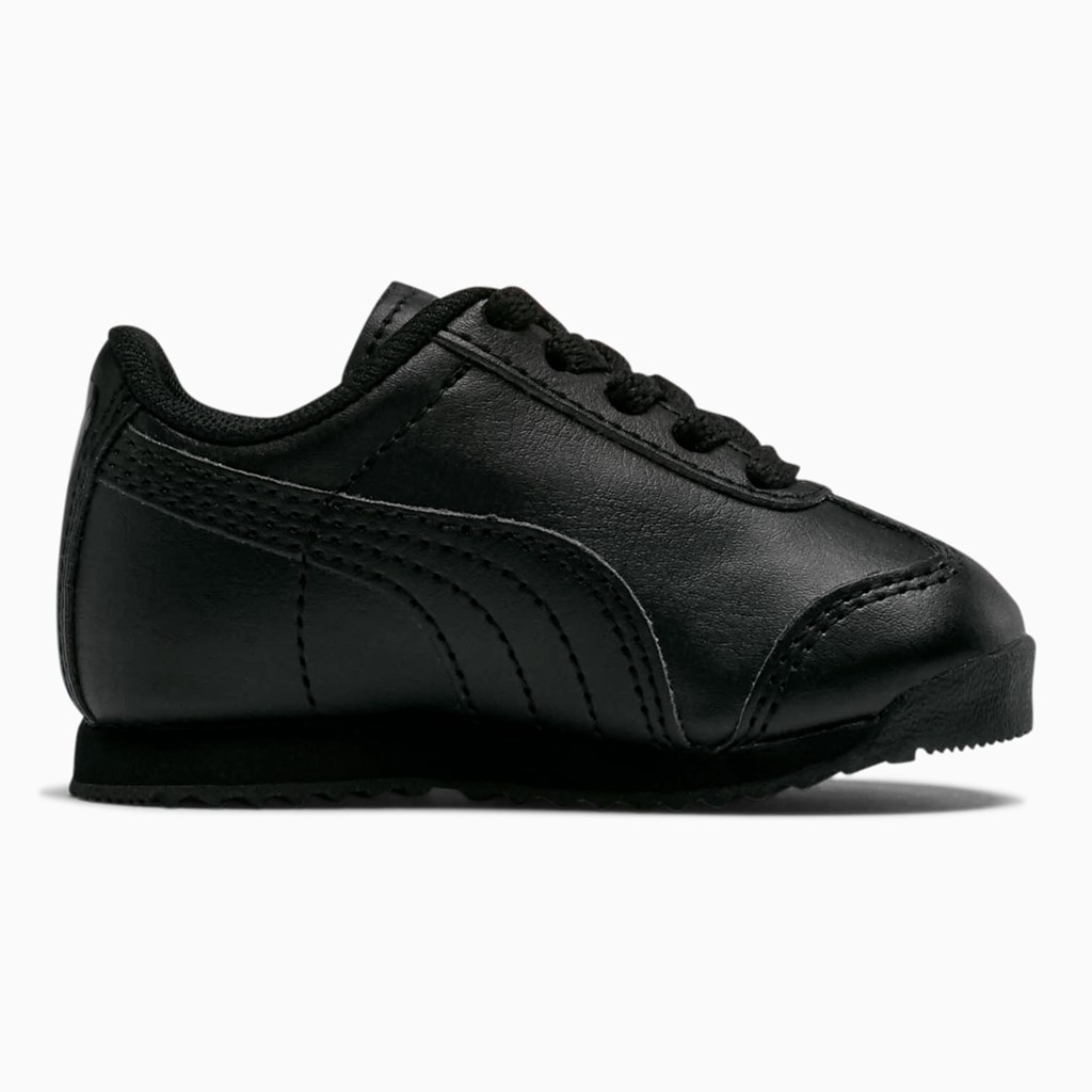 Black / Black Puma Roma Basic Toddler Boys' Sneakers | 2803PZSUJ