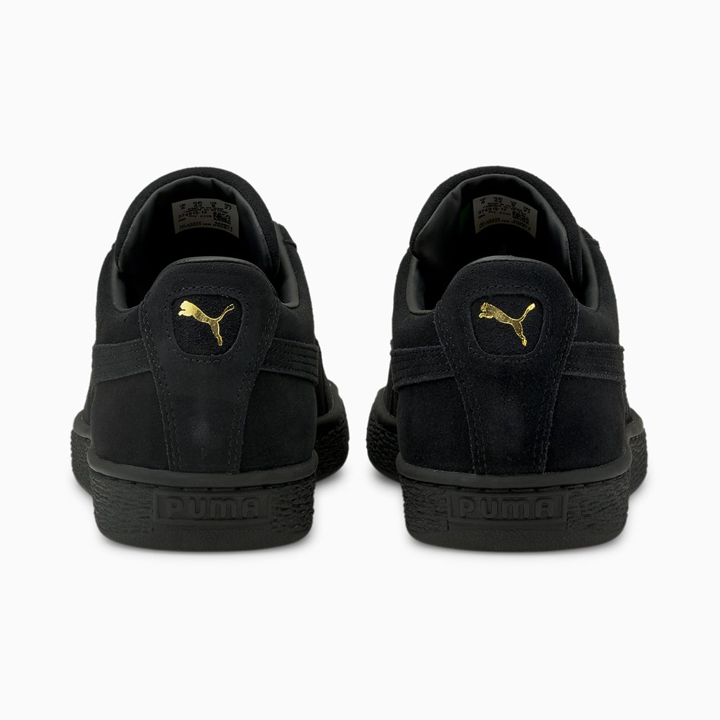 Black / Black Puma Suede Classic XXI Men's Sneakers | 2650GHSYV