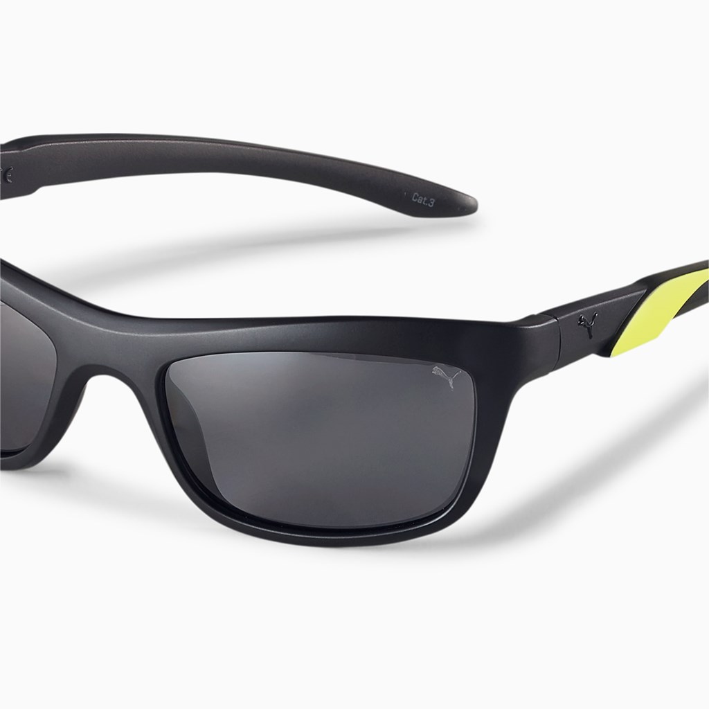 Black / Black / Smoke Puma Wick Men's Sunglasses | 6084LPTUS