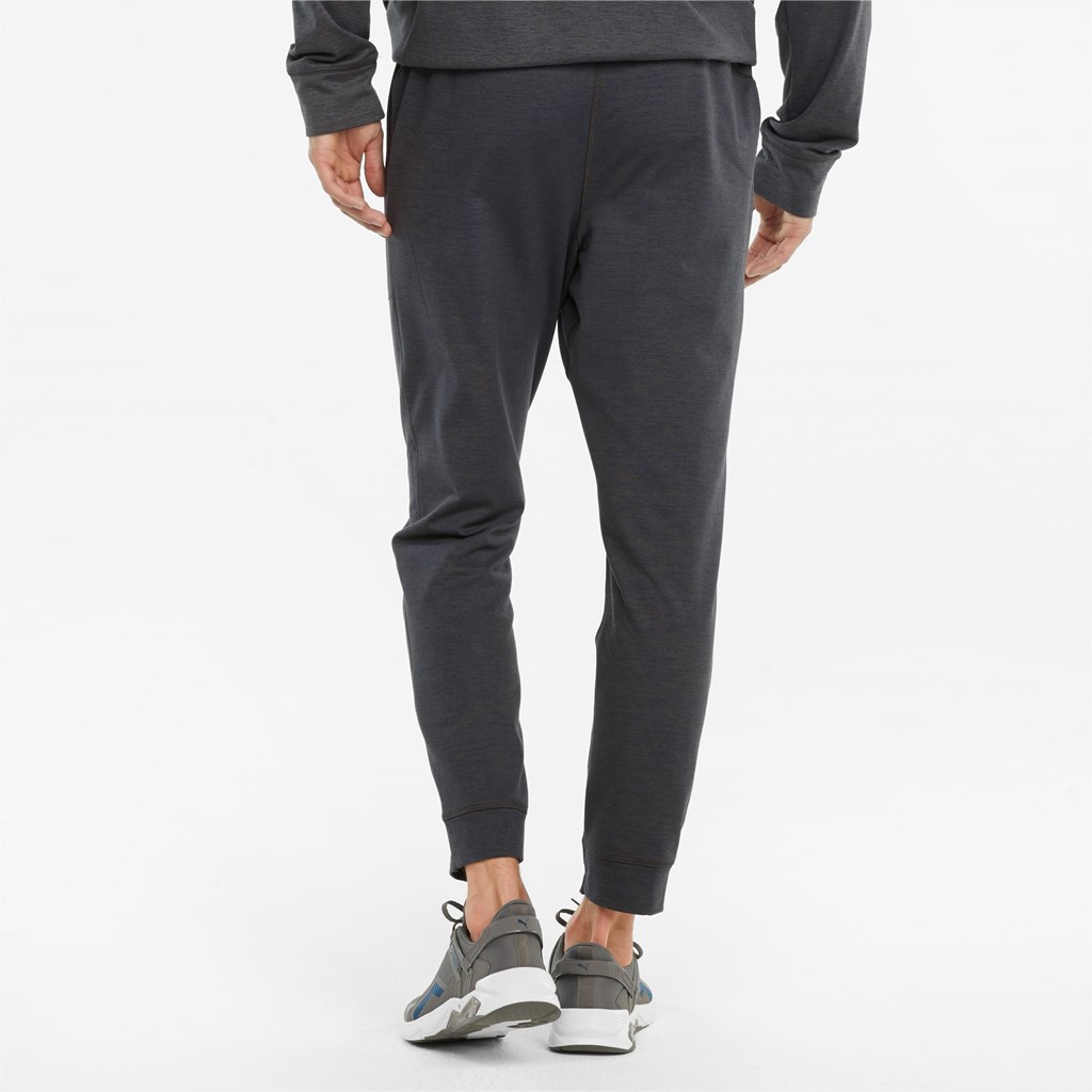 Black Heather Puma CLOUDSPUN Training Men's Pants | 9085PNLIE