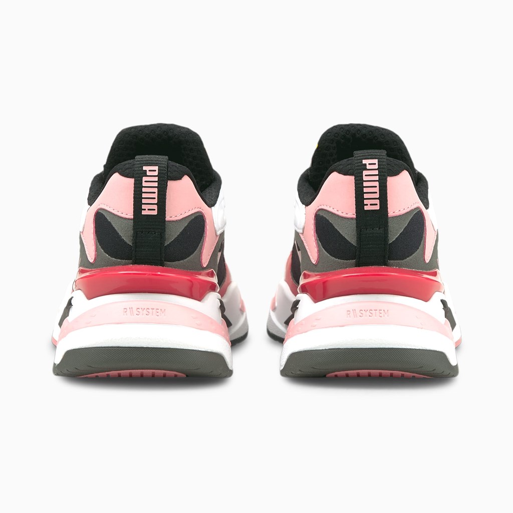 Black / Peony / Paradise Pink Puma RS-Fast JR Boys' Sneakers | 0294BUHLS