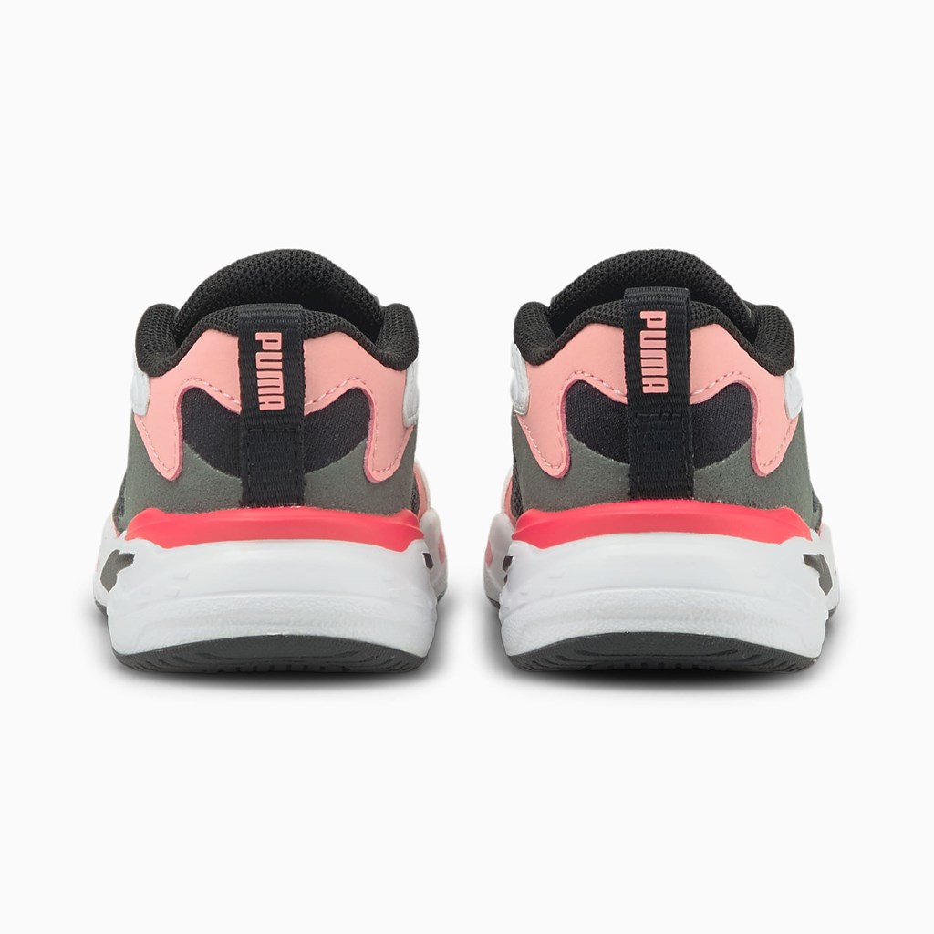 Black / Peony / Paradise Pink Puma RS-Fast Toddler Boys' Sneakers | 2895IFXMP