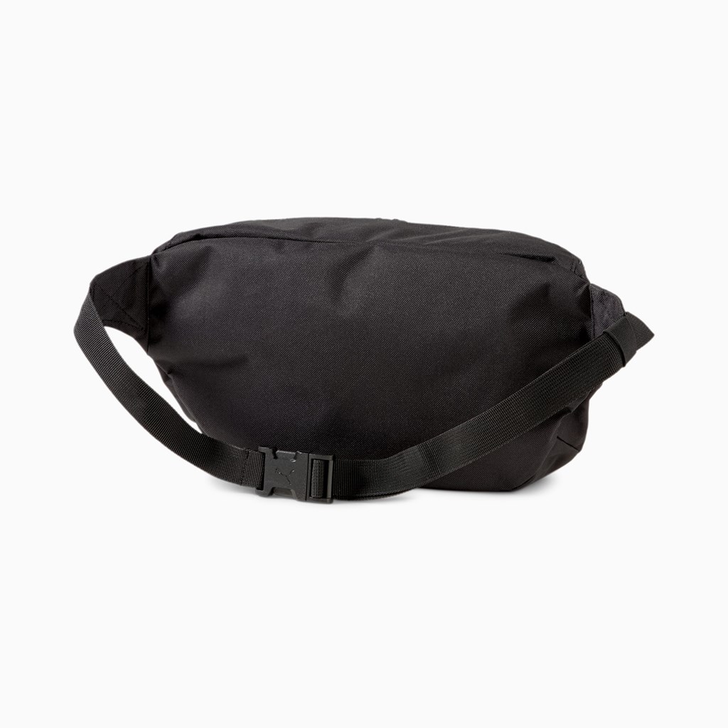 Black Puma Academy Waist Men's Bag | 9257ELQAO