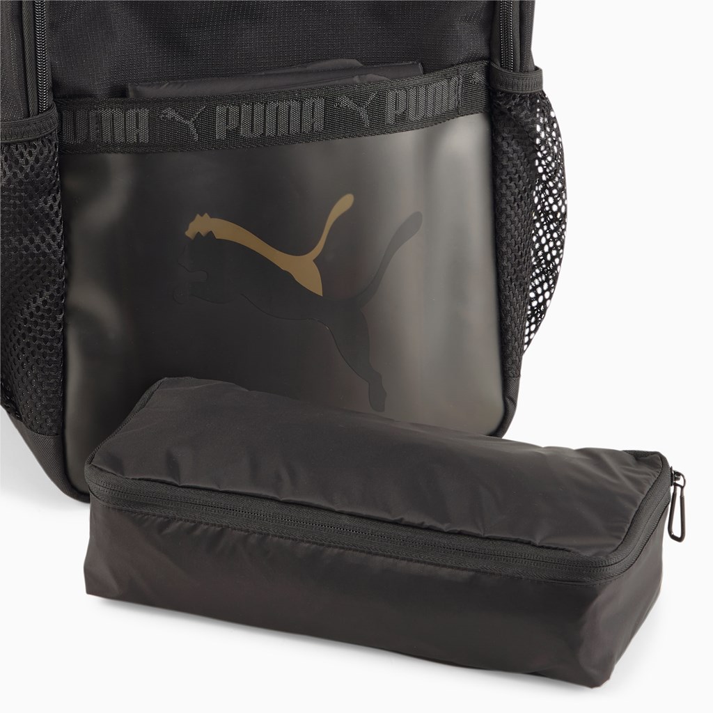 Black Puma Active Diaper Training Women's Backpack | 6517NWUIO