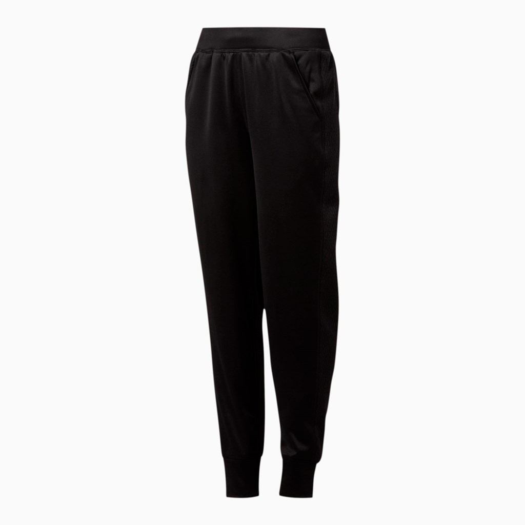 Black Puma After Glow Women's Sweatpants | 0249AZWTN