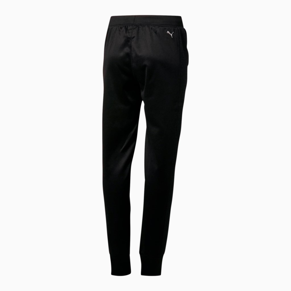 Black Puma After Glow Women's Sweatpants | 0249AZWTN