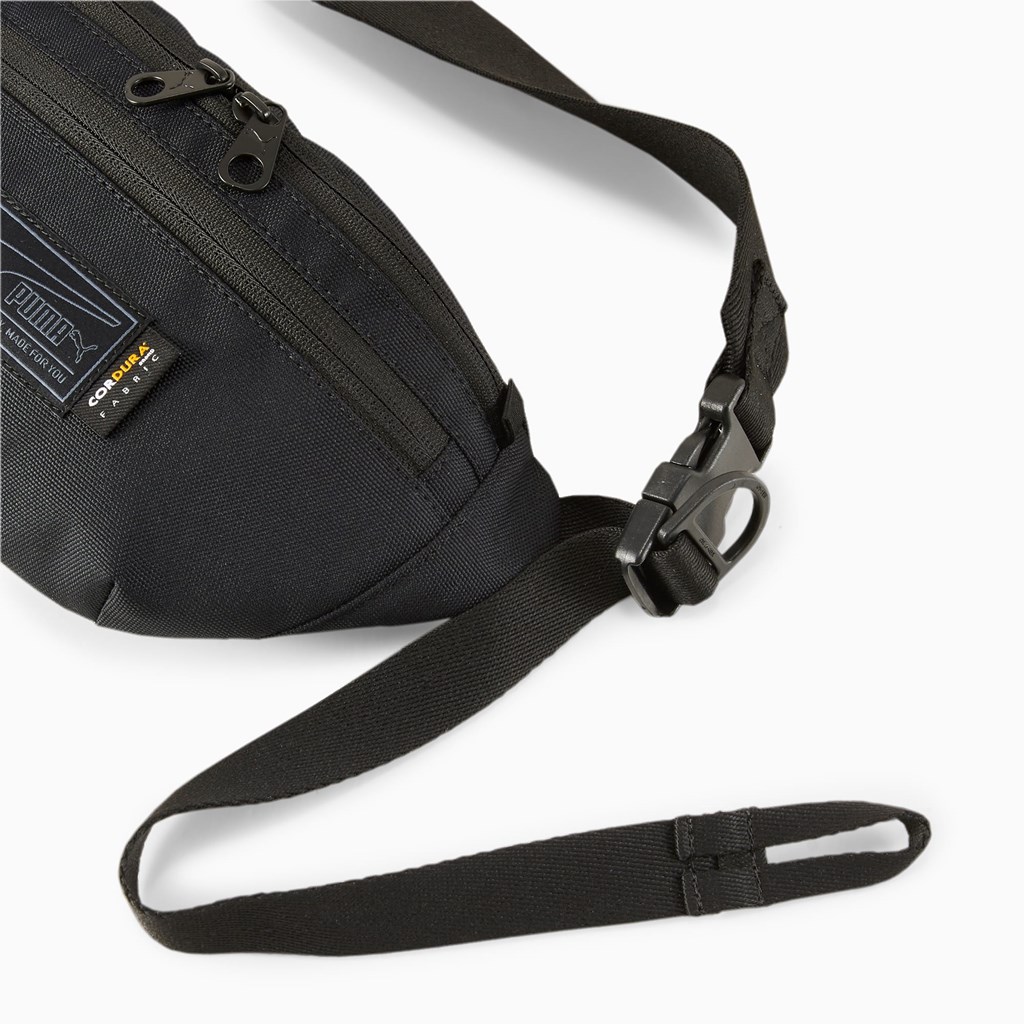 Black Puma Axis Waist Men's Bag | 0245XKLGM