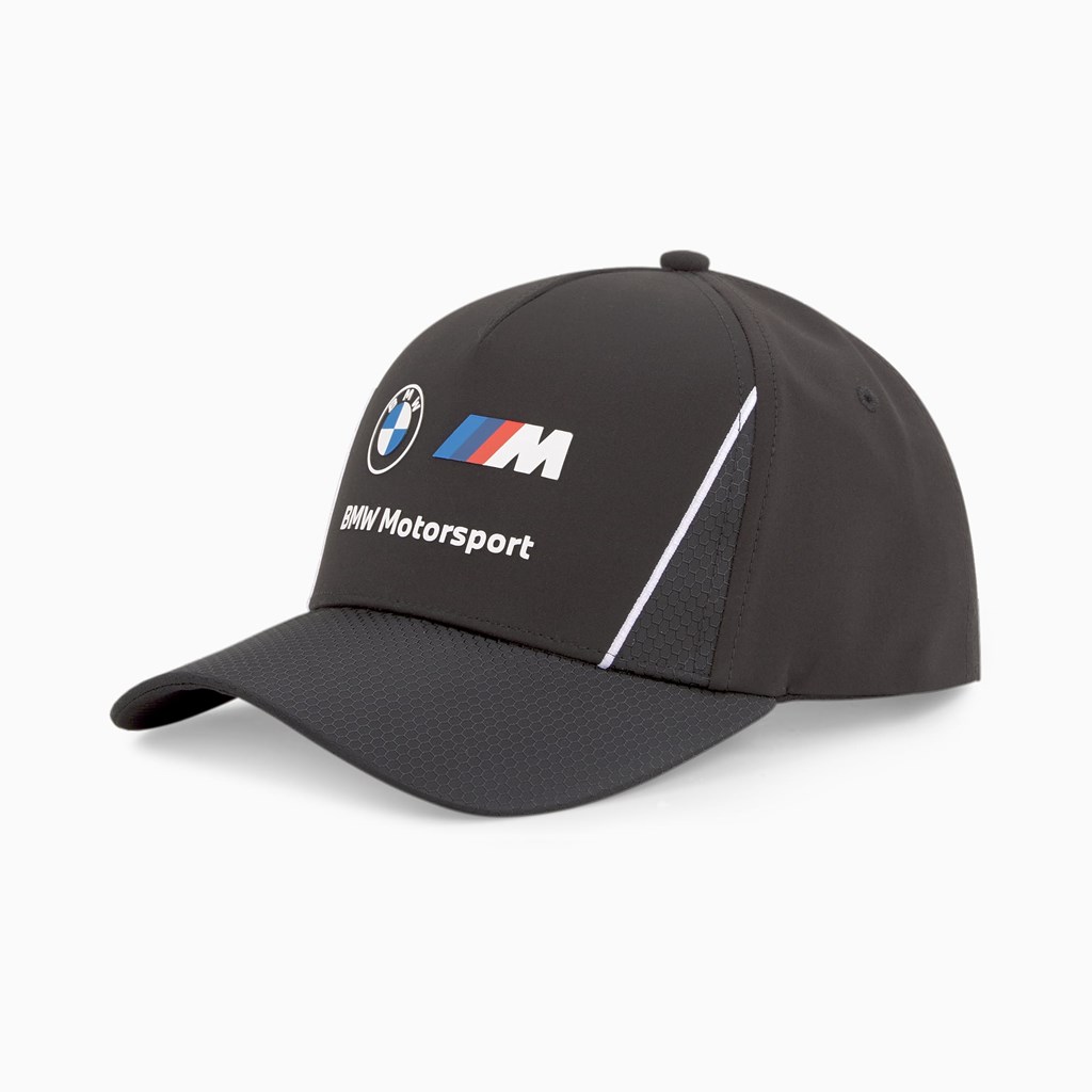 Black Puma BMW M Motorsport Baseball Men\'s Cap | 2084JNIVK