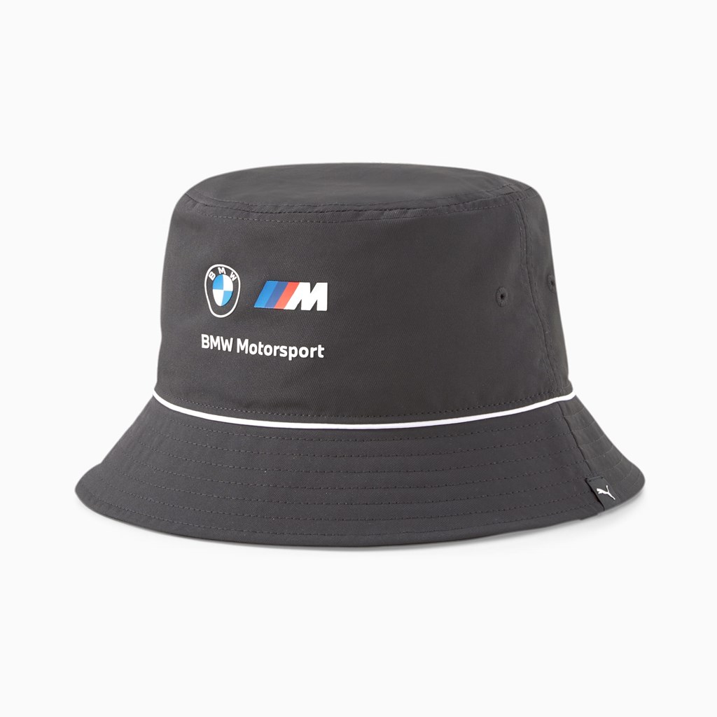 Black Puma BMW M Motorsport Bucket Women\'s Hat | 6275DQLWT