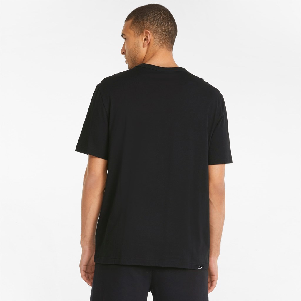 Black Puma BTL Graphic Men's Tee | 0865MUTLG