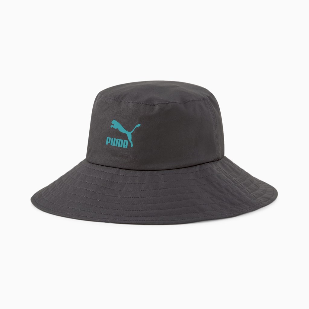 Black Puma Bucket Women\'s Hat | 4967XPFBK