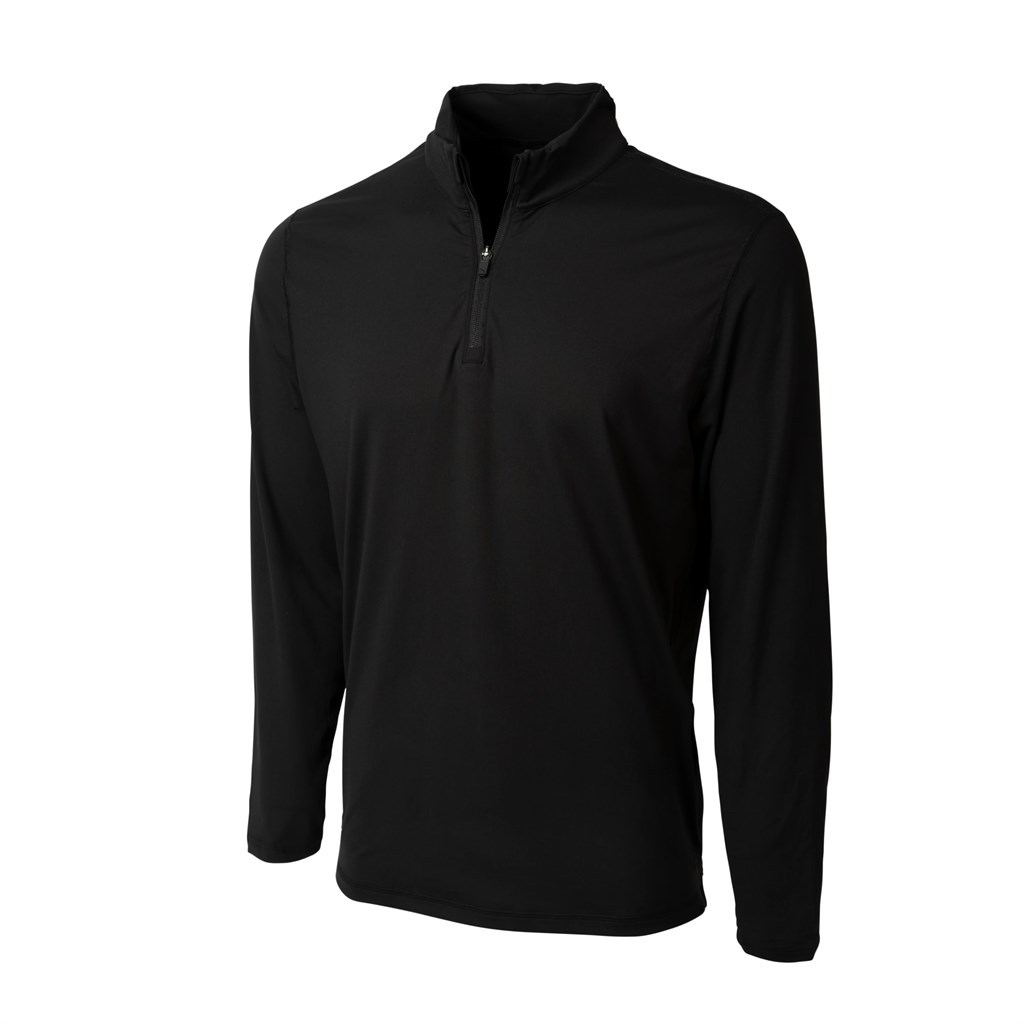 Black Puma CLOUDSPUN GRYLBL Golf 1/4 Zip Men's Jacket | 1539ISMHR