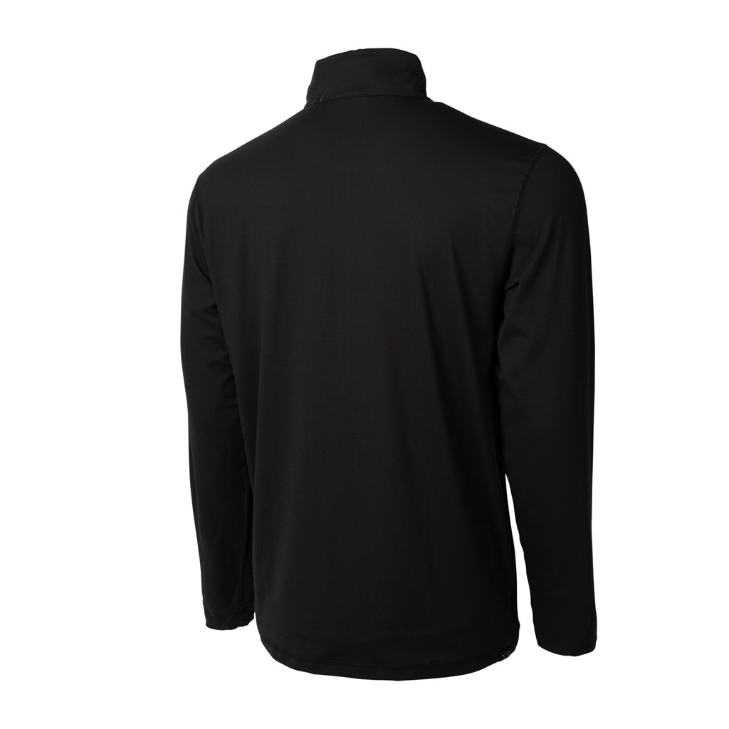 Black Puma CLOUDSPUN GRYLBL Golf 1/4 Zip Men's Jacket | 1539ISMHR