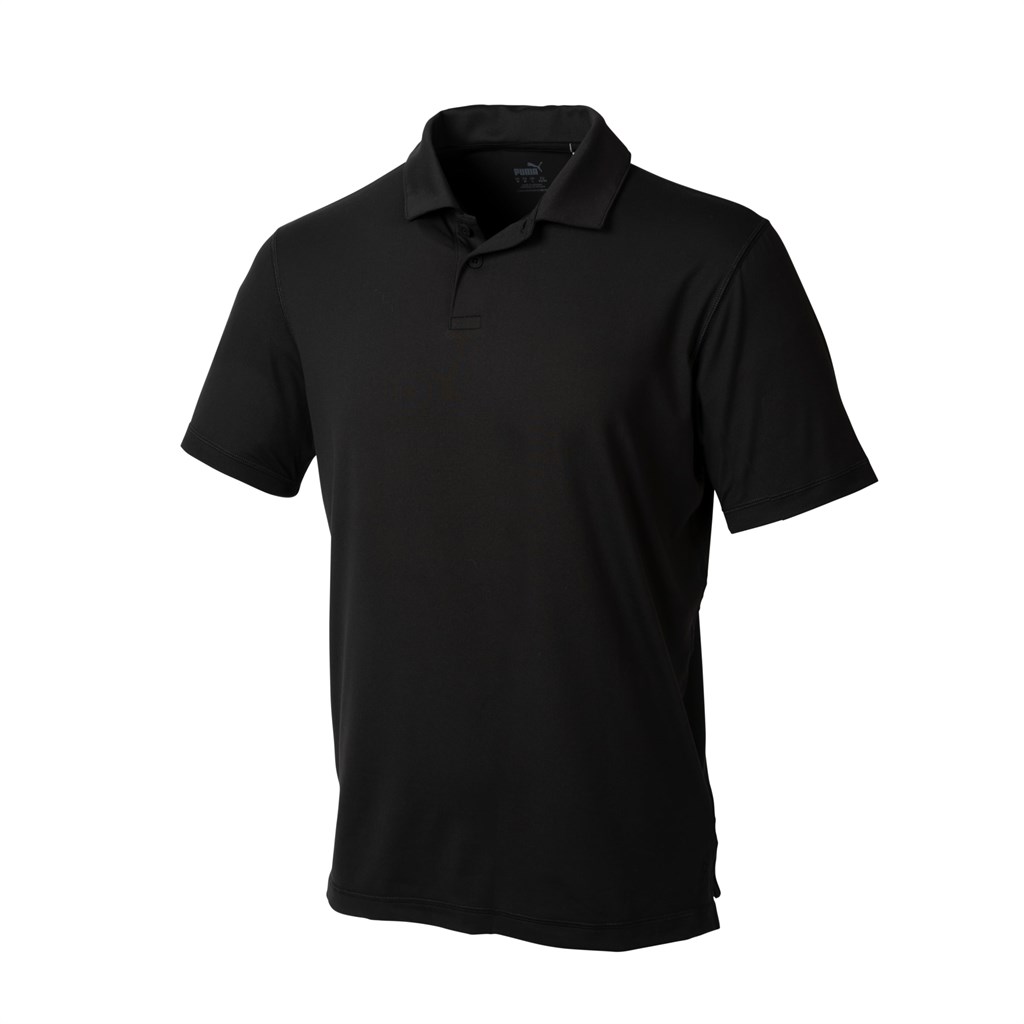 Black Puma CLOUDSPUN GRYLBL Golf Men's Polo | 2760HSQUB