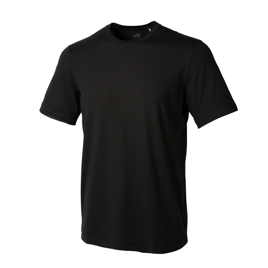 Black Puma CLOUDSPUN GRYLBL Golf Men's Tee | 9074FTKWM