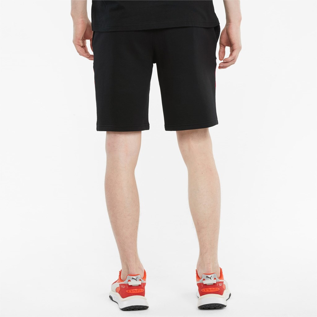 Black Puma CLSX Men's Shorts | 9301VNYFP