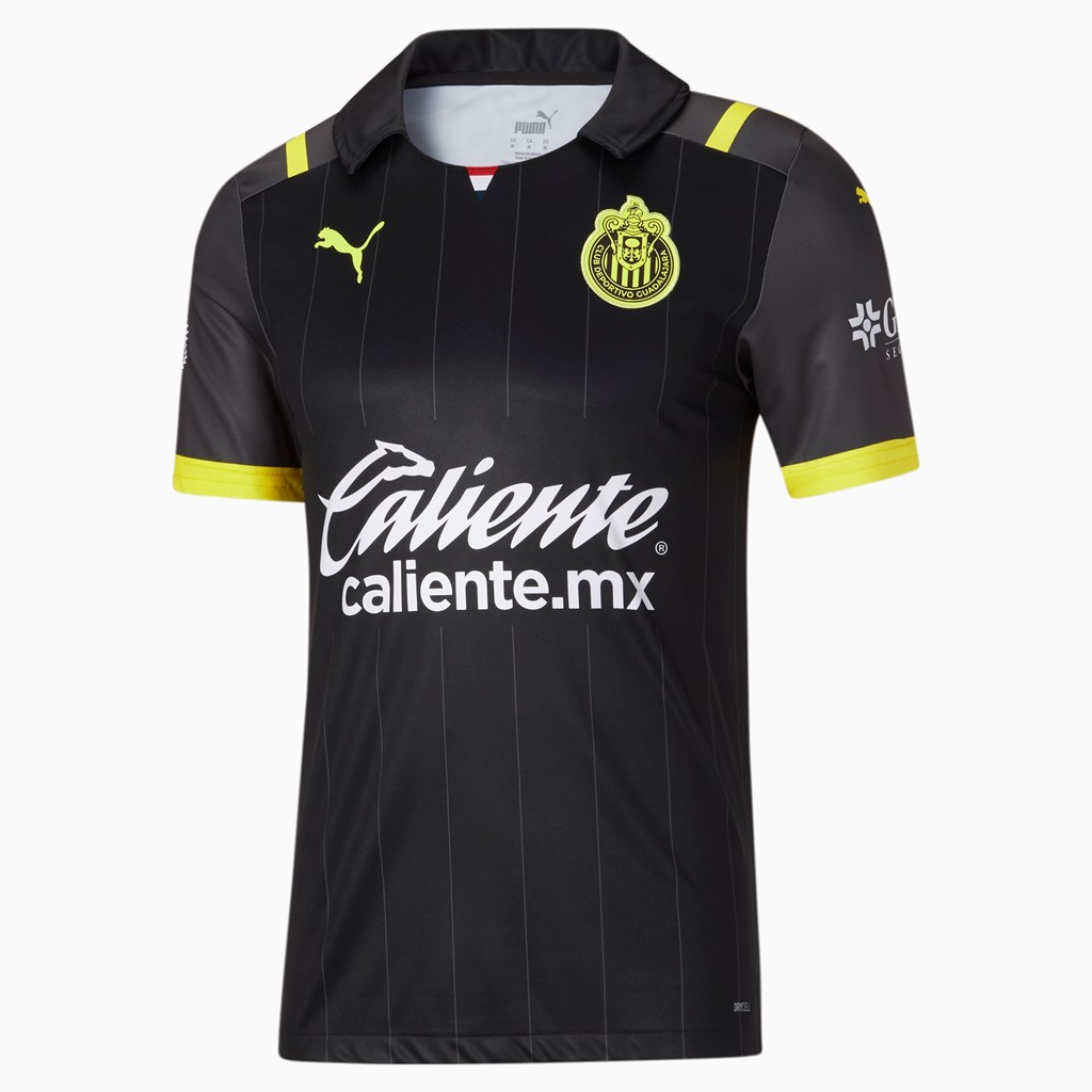 Black Puma Chivas Away Replica 21-22 Men\'s Shirt | 6908NJMOP