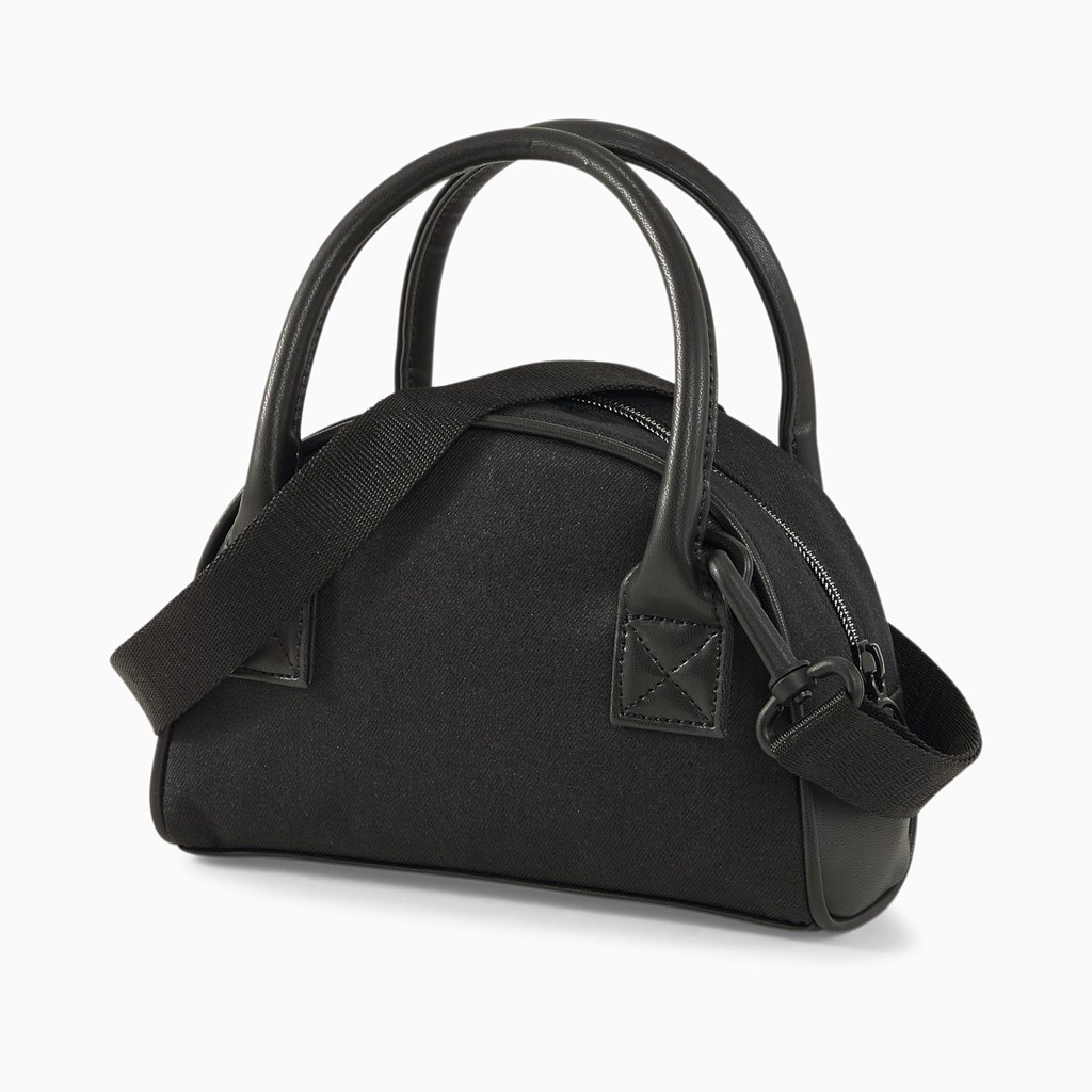 Black Puma Classics Mini Grip Women's Bag | 4039GSIQZ