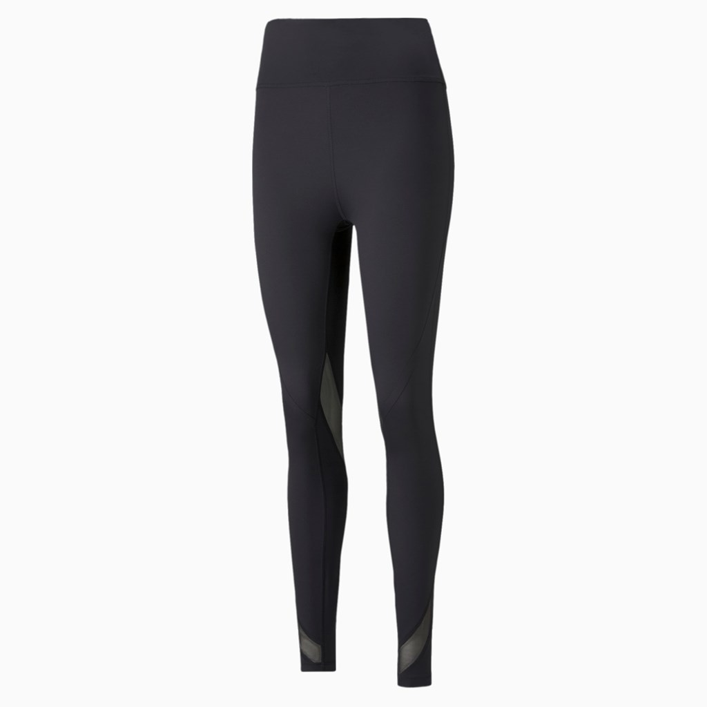 Black Puma EVERSCULPT Full-Length Q4 Training Women's Leggings | 2945YSWGU