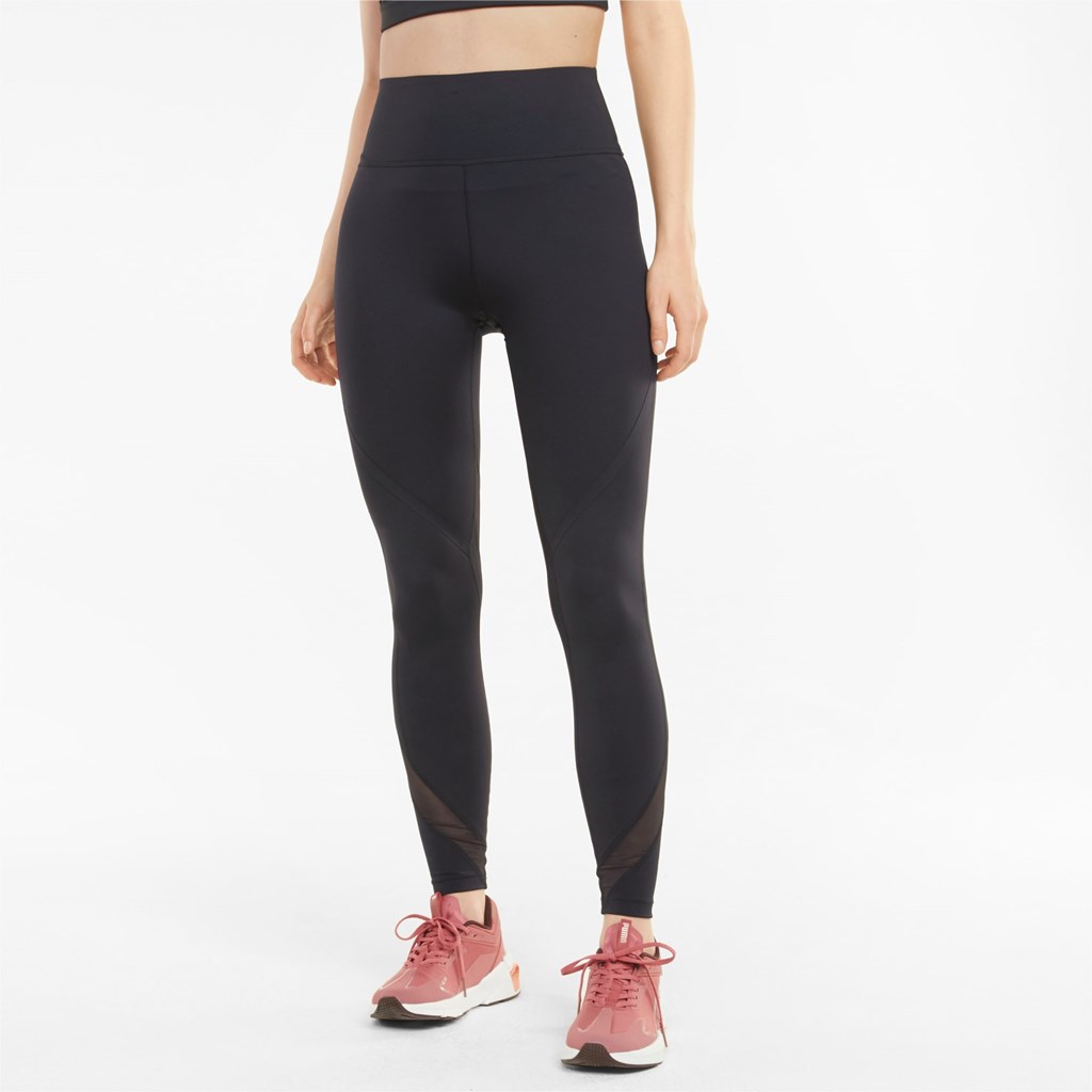 Black Puma EVERSCULPT Full-Length Q4 Training Women\'s Leggings | 2945YSWGU