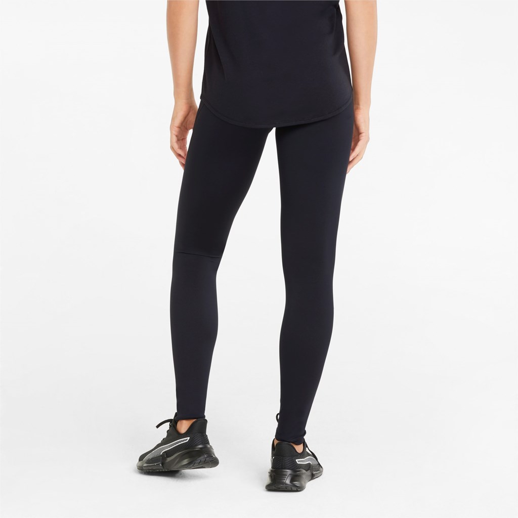 Black Puma EVERSCULPT High Waist Full-Length Training Women's Leggings | 7213RLPFN