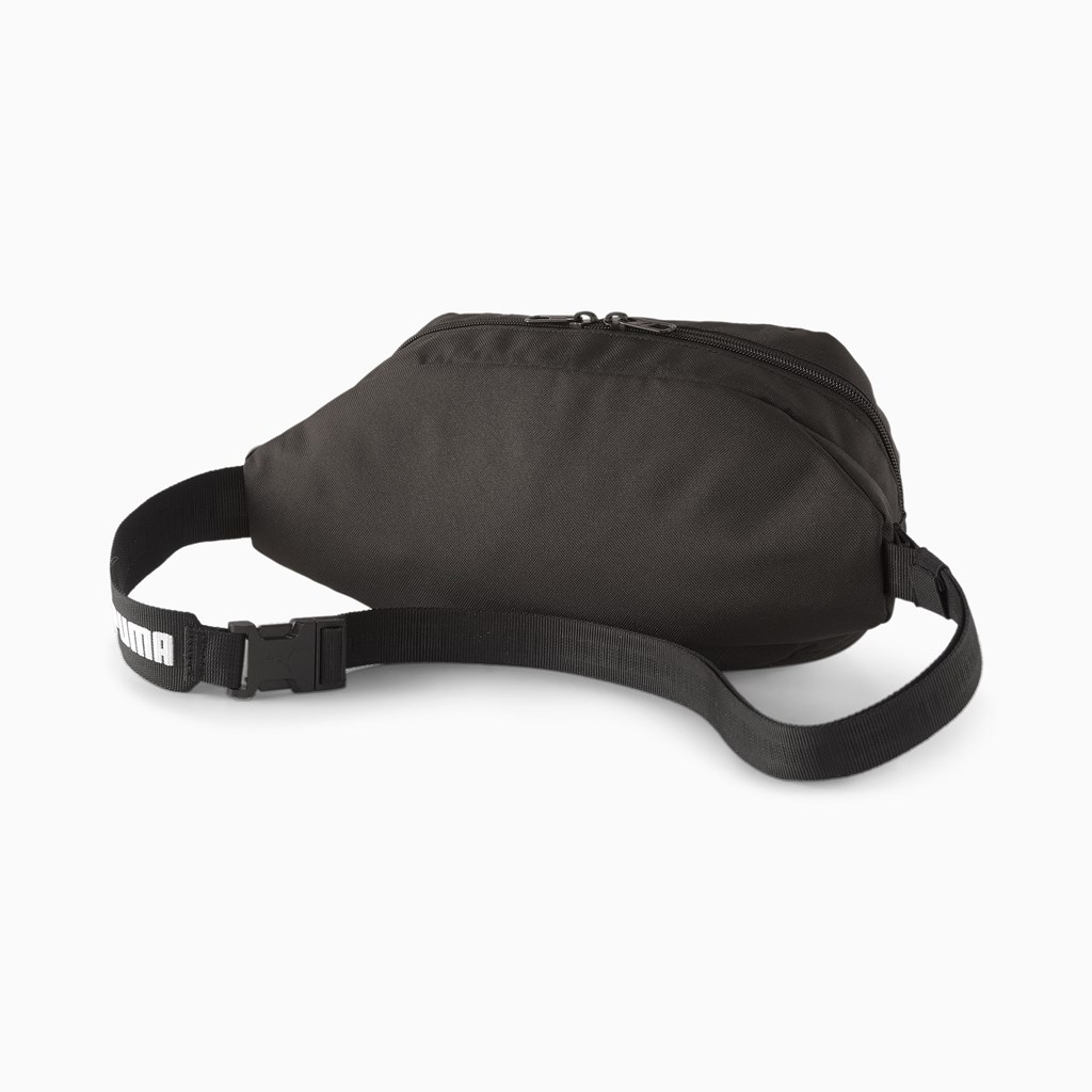 Black Puma Evo Essentials Waist Men's Bag | 3481BVCJF