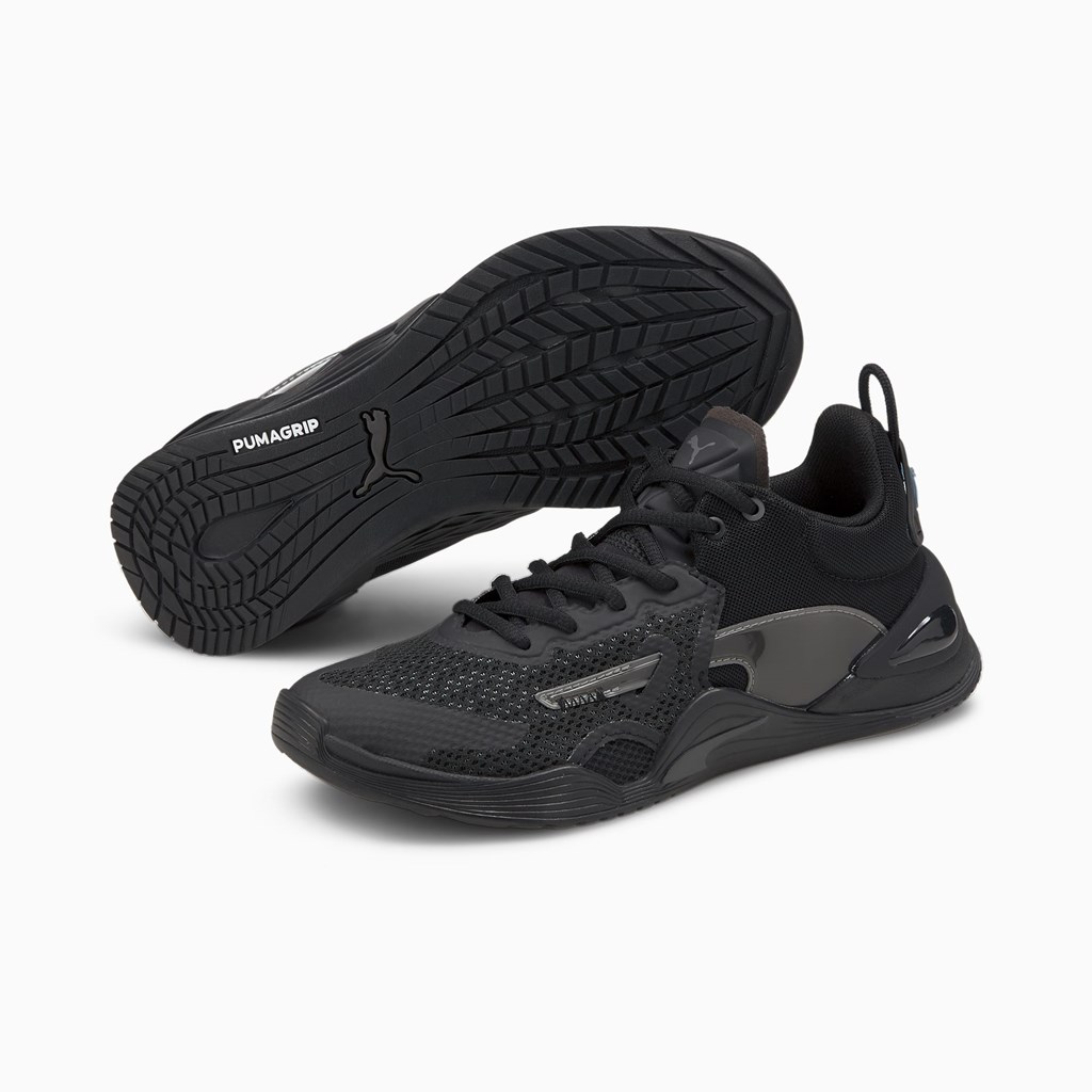 Black Puma FUSE Women's Training Shoes | 9268EVXJT