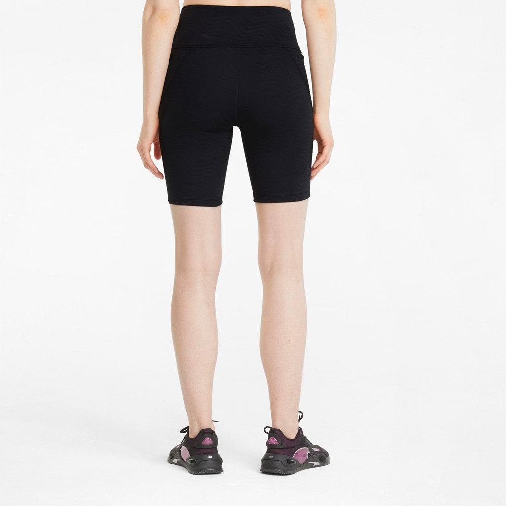 Black Puma Flawless 7” Short Training Women's Leggings | 2150CXVZS