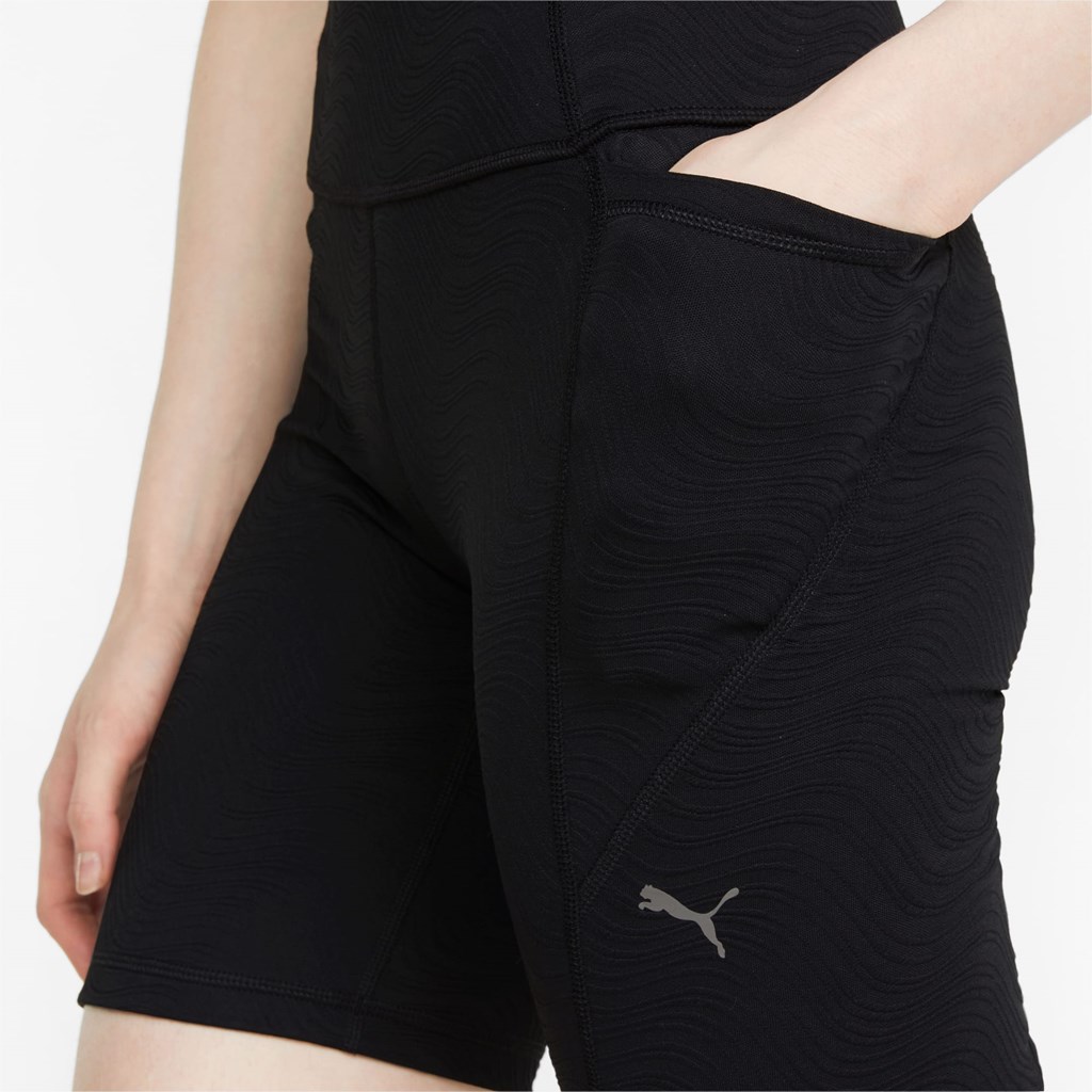 Black Puma Flawless 7” Short Training Women's Leggings | 2150CXVZS