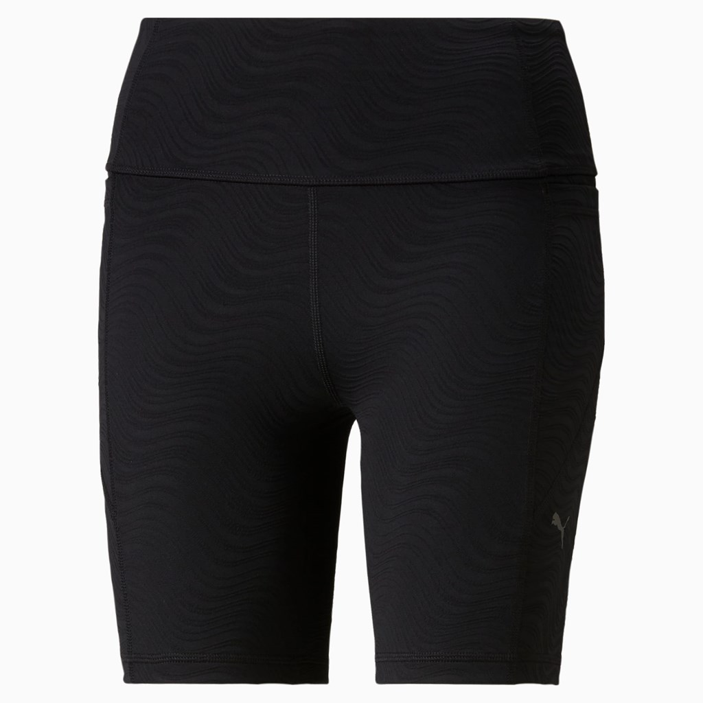 Black Puma Flawless 7” Short Training Women's Leggings | 2150CXVZS