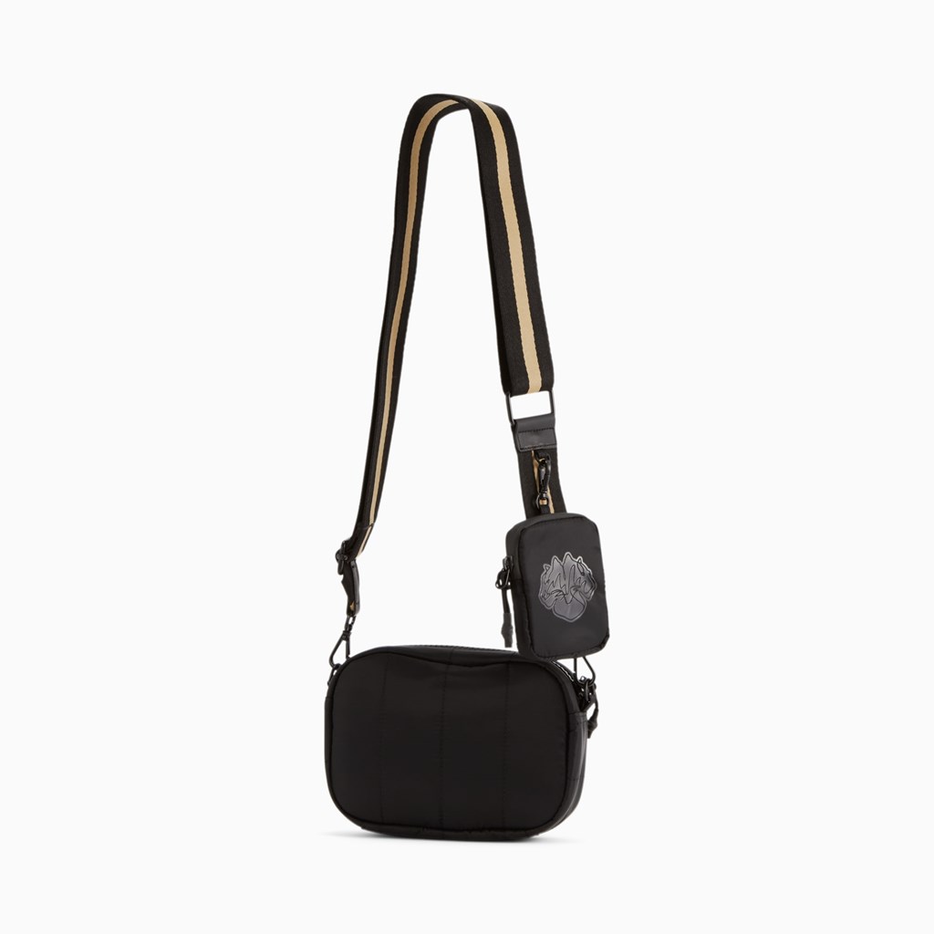 Black Puma High Court Cross Body Women's Bag | 5407JIZFM