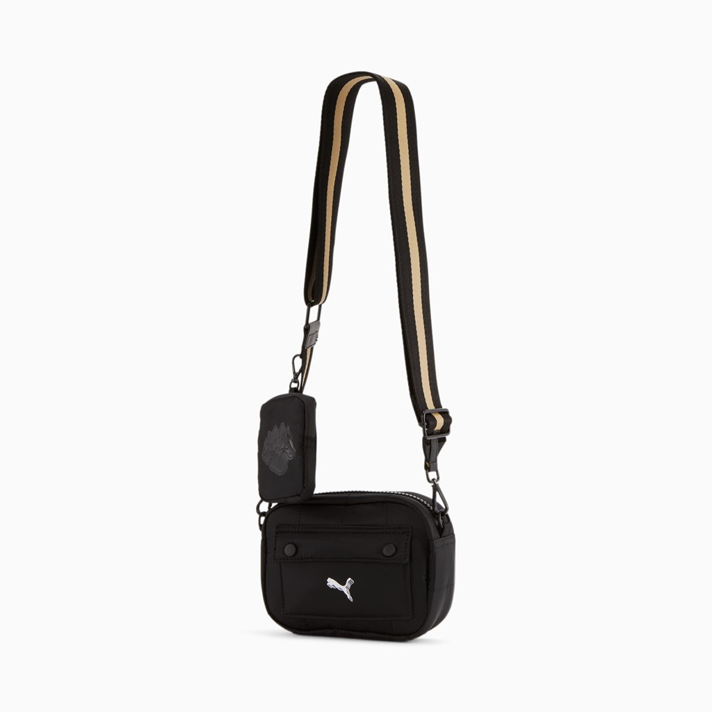 Black Puma High Court Cross Body Women\'s Bag | 5407JIZFM