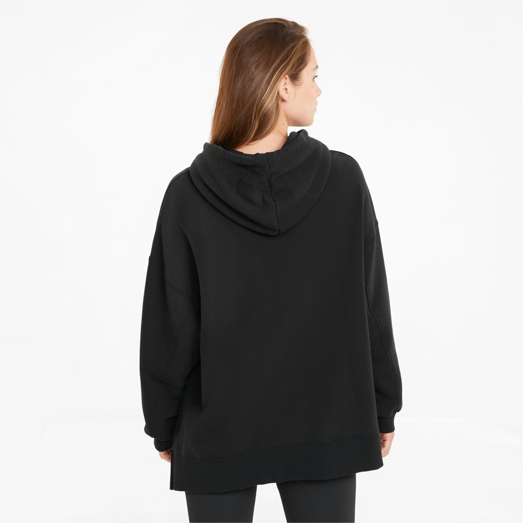 Black Puma Infuse Women's Hoodie | 9245FXGMT