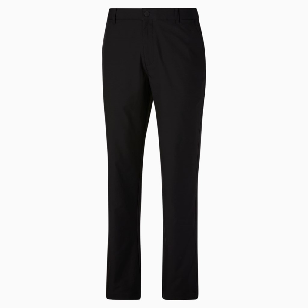 Black Puma Jackpot Golf Men\'s Pants | 3401YICAN